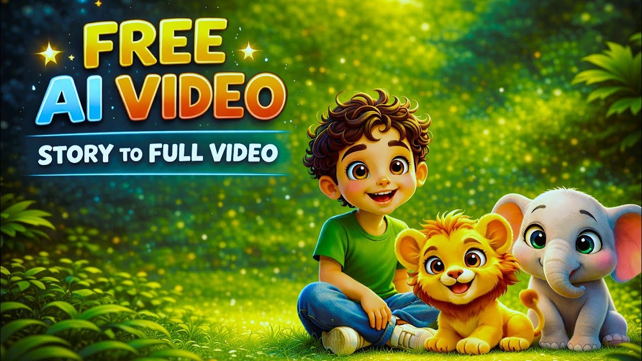 3D Animated AI Cartoon Story to Full Video Generator FREE With Magic ...