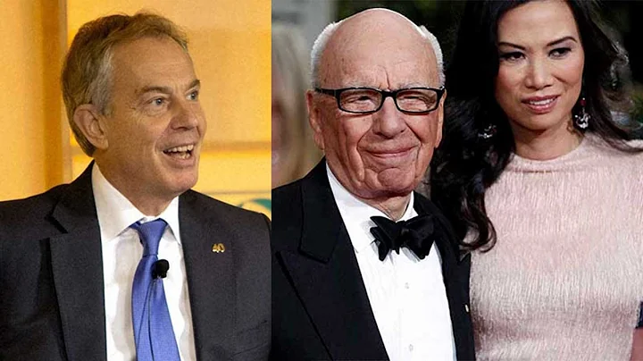 Tony Blair's secret night with Rupert Murdoch's wife led to their divorce