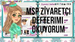 Ziyaretçi Defterimi Okuyorum! /Msp Dürüm