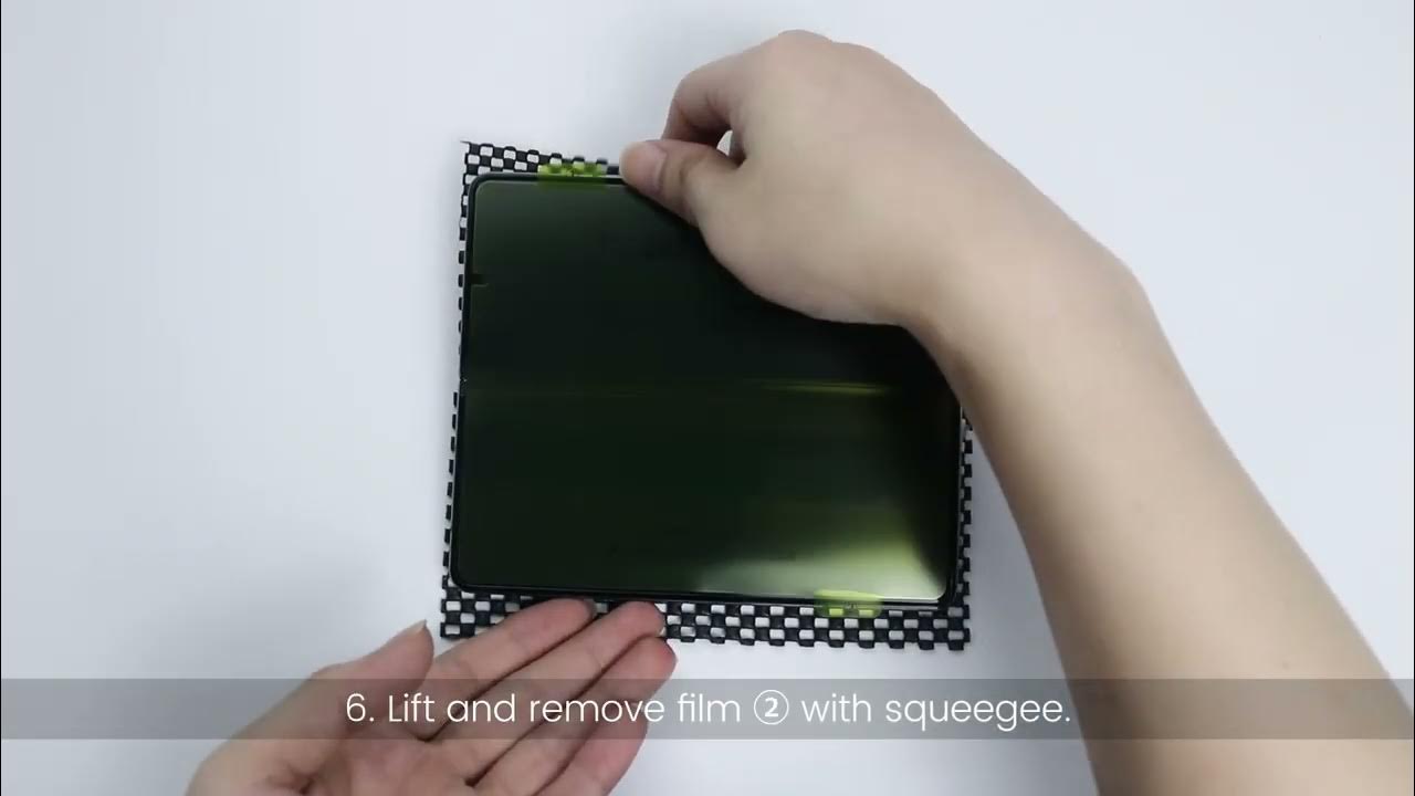 Galaxy Z Fold 4 Privacy Screen Protector YouTube