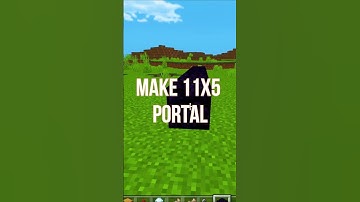 Minecraft viral build hack cursed Nether portal