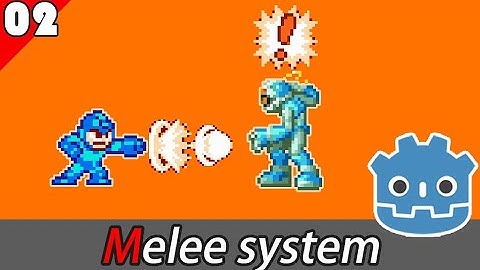 Created bullets parry & melee counter/parry system in Godot, Megamen like  - DevLog Part02