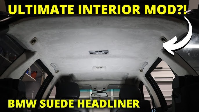 How to Suede Wrap a Headliner 