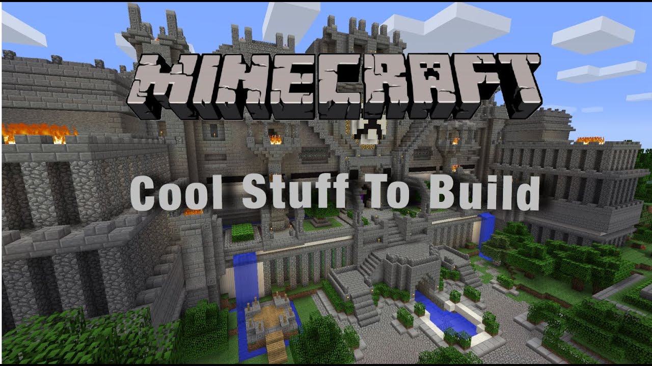 Minecraft:Cool stuff to build - YouTube