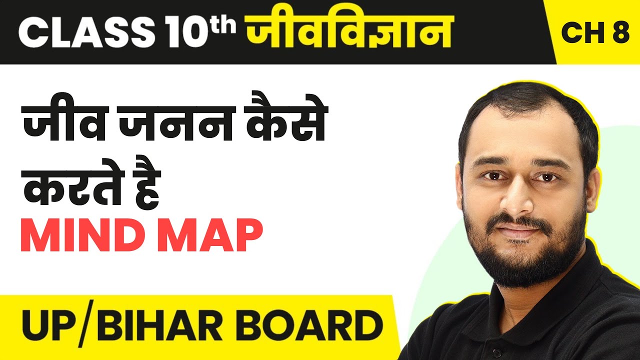 Jeev Janan Kaise Karte Hain - Mind Map  Class 10 Biology Chapter 8 - YouTube