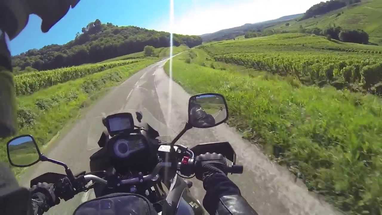 video road trip moto jura