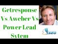 Getresponse vs Aweber Power Lead System Which is Best?