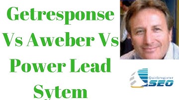 Getresponse vs Aweber Power Lead System Which is Best?