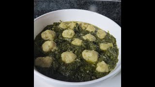 Old Fashion Turnip Greens and Corn Meal Dumpling AKA Dodgers (Subscriber Request)