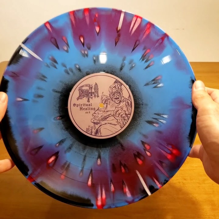 Death - Spiritual Healing LP Deluxe 2024 Color Vinyl #deathmetal #death spiritual healing