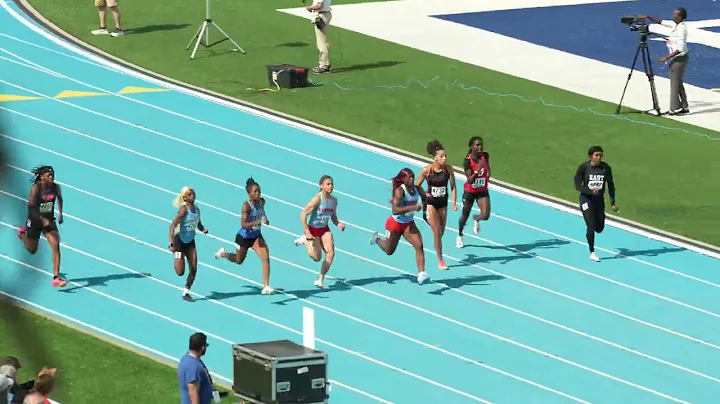 2025 IHSA Girls State Meet - Class 3A 100m Prelim(ht 2)