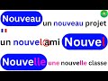 Learn French | French grammar | Nouveau nouvel nouvelle | Apprendre le français