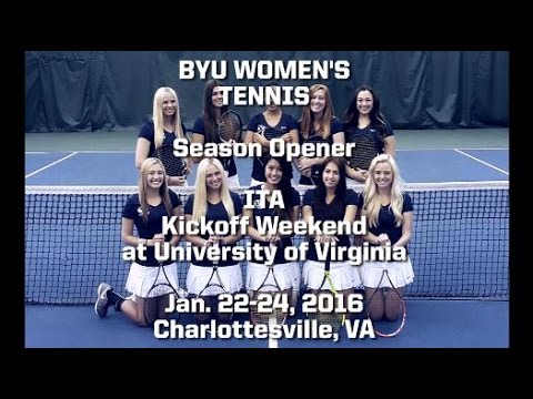 BYU Women's Tennis, season 2016 ITA Kickoff Weekend in Virginia preview