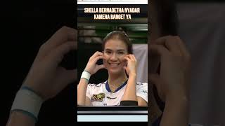 Shella Bernadetha Nyadar Kamera Banget Yaa. Uwuuuu