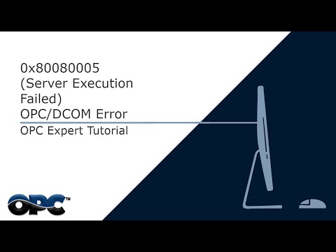 OPC Expert 0x80080005