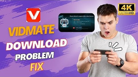 Vidmate Hd video Download problem fixed | Player doesn