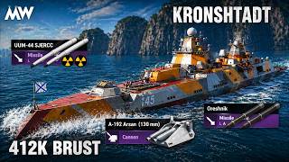 Modern Warships RF Kronshtadt After Buff (Best Build)