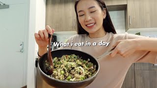 ENG) How I lost 25 pounds part 2: What I eat in a day、Diet Diary app✏