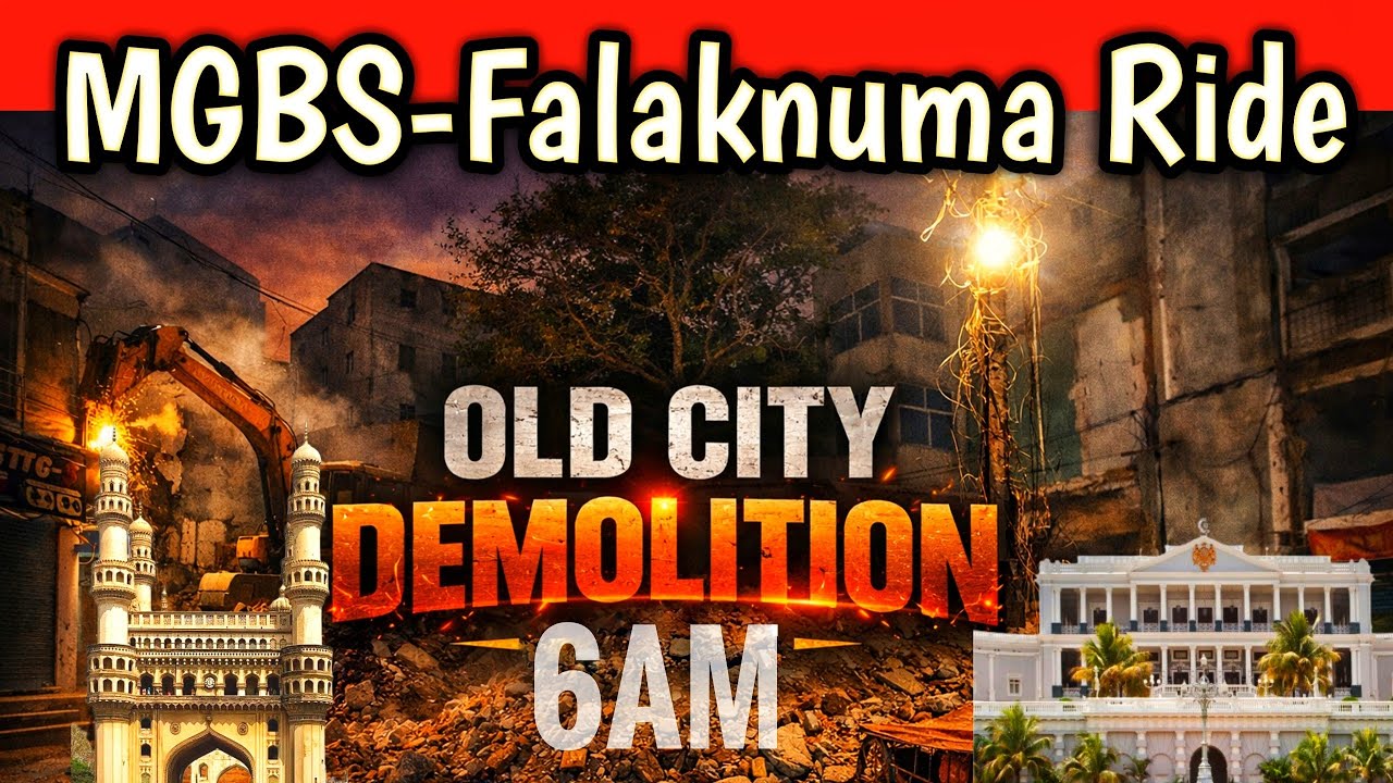 Hyderabad Old City Metro Rail Work in Progress | 2026 January 30th Update | MGBS To Falaknuma 