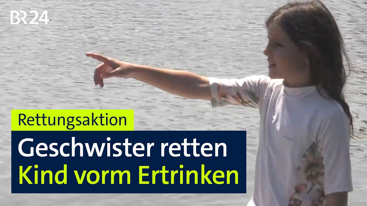 Seeg: Kinder retten 11-Jährigen vorm Ertrinken I Abendschau I BR24