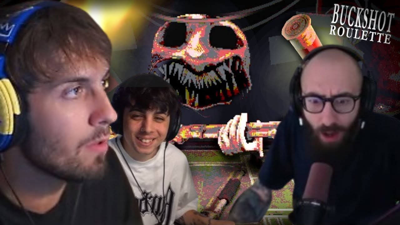 BLUR GIOCA a BUCKSHOT ROULETTE con MARZA, DELUX e il MANUXO!! 🔥