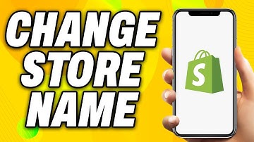 How To Change Store Name In Shopify (2025) - Quick Fix