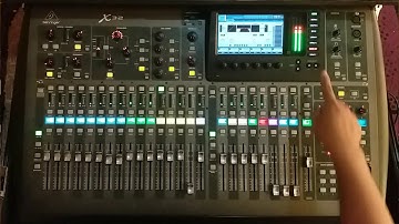 Mute Groups X32 - Tutorial Behringer X32
