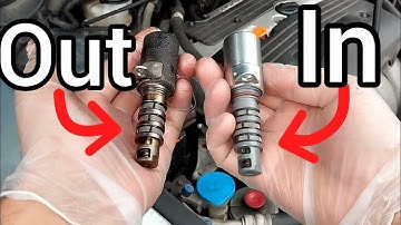 How to Replace the Faulty VCT Oil Solenoid in a Honda Accord, Acura TSX, K20 engine