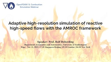 Adaptive high-resolution simulation of reactive high-speed flows with the AMROC framework