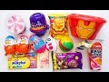 Toy Candies, kinder joy, lickables, Ice cream and other chocolates