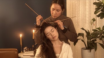 The Ultimate ASMR Scalp Check with Sticks Compilation | 3 Hours Featuring @ediyasmr,@emvyASMR