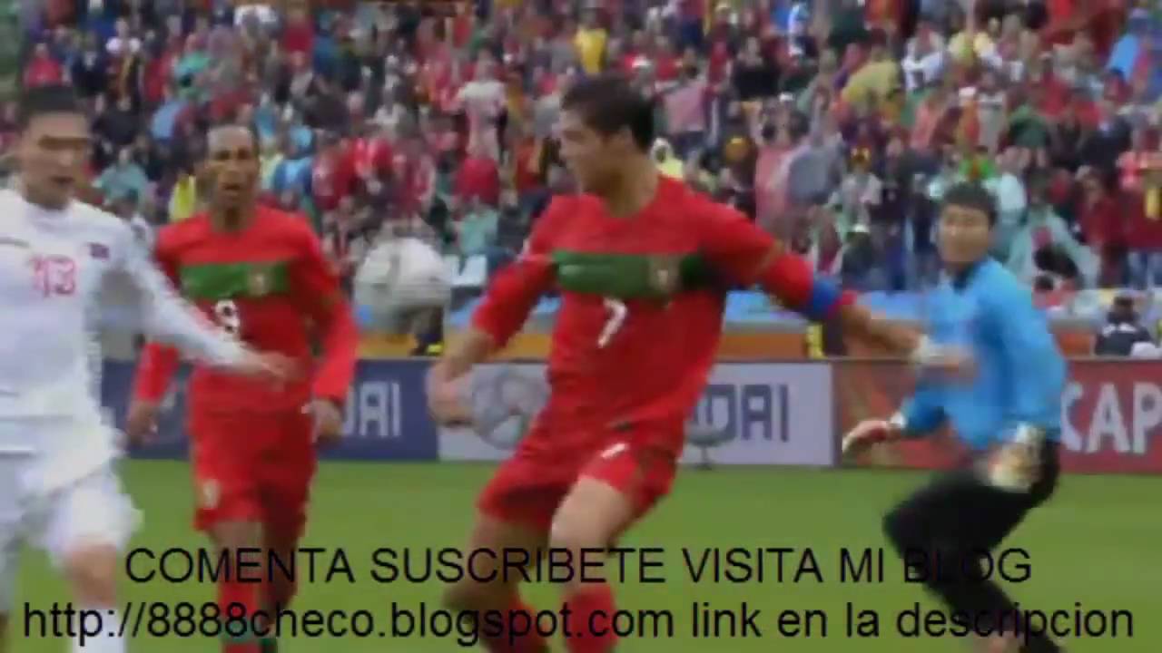 portugal vs corea del norte (7-0) - YouTube