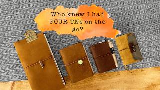 Travelers Notebook Current Set Ups | Commonplacing, art, EDC @lethbridgepaper