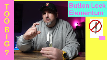 Civivi Elementum Button Lock BIG Problem (pt.1)