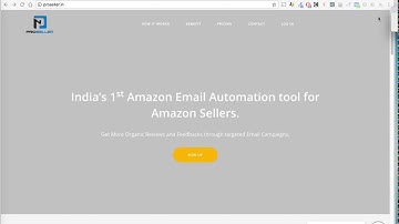 ProSeller MWS [Marketplace Web Services] Account Setup - Email Automation Tool for Amazon Sellers