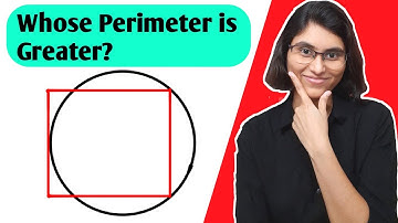 Whose perimeter is greater?