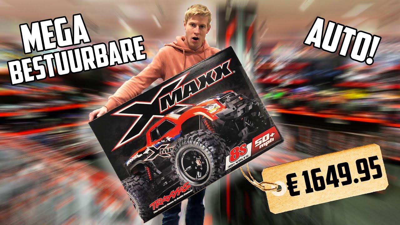 MEGA BUSTUURBARE AUTO TESTEN ( Xmaxx)