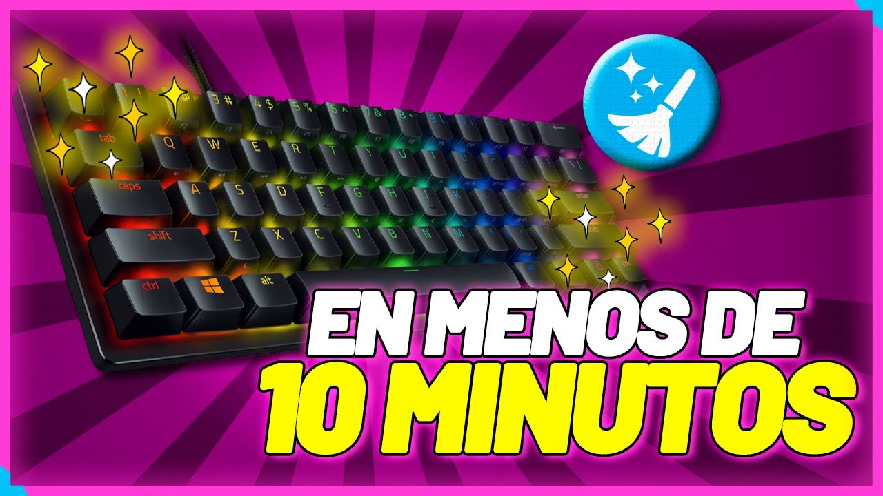 Cómo limpiar un teclado de computadora