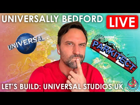 🛠 Rebuilding Universal Studios UK in Parkitect! | Live Series 🎢🎮