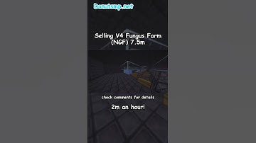 Selling V4 Fungus Farm (Donutsmp.net)#minecraft #music #fyp #donutsmp