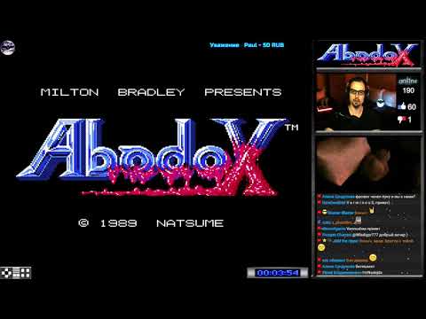 Abadox прохождение | Игра на (Dendy, Nes, Famicom 8 bit) 1989 Стрим RUS