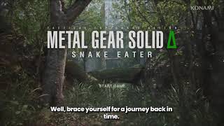 Metal Gear Solid 3: Snake Eater Remake Main Menu