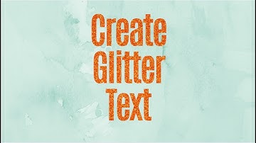 How to Make Custom Glitter Text in Canva ✨ | Easy Canva Tutorial for Stickers, Crafts & Showgirls