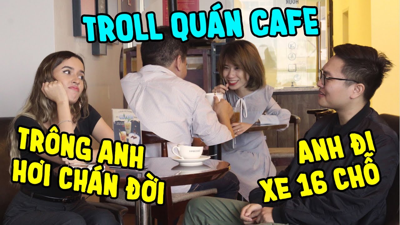 cafe ho tay New Update Giả vờ nói chuyện VÔ DUYÊN ở quán cafe và PHẢN ỨNG của người xung quanh | HÀNG XÓM TÂY