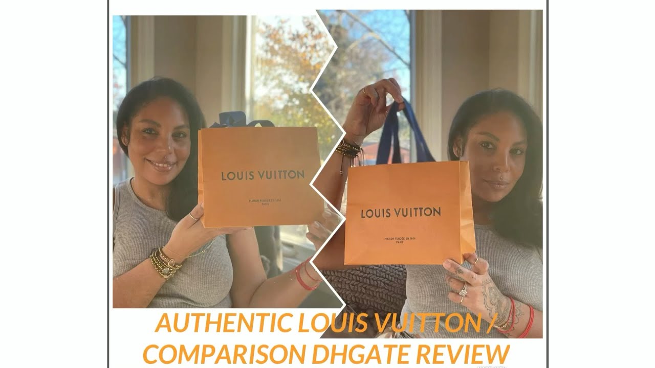 How does DHGATE Purse compare to one from Louis Vuitton store. DHGATE  purses LV and Gucci￼ 