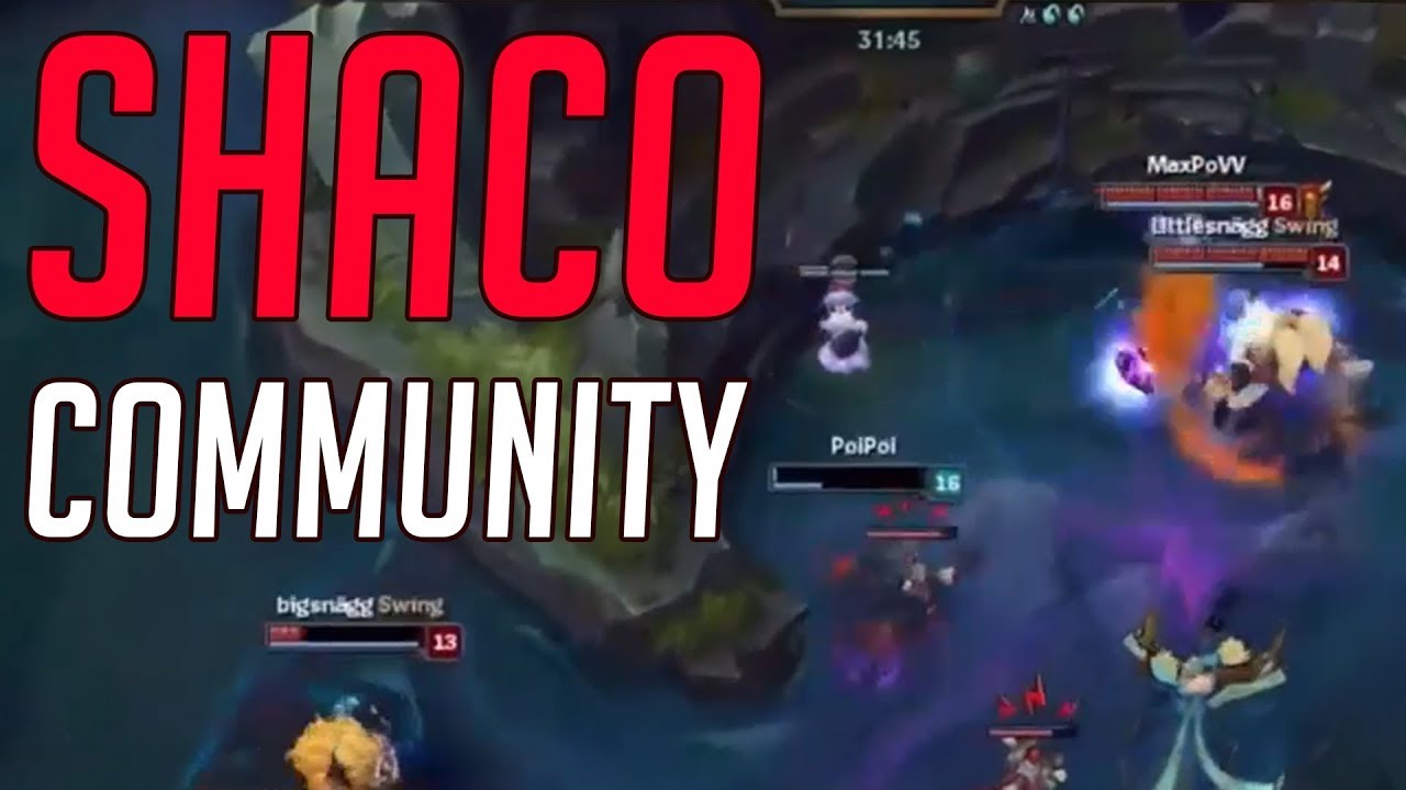 INSANE Shaco Penta + Epic One Shots + AD and AP Shaco Community Montage
