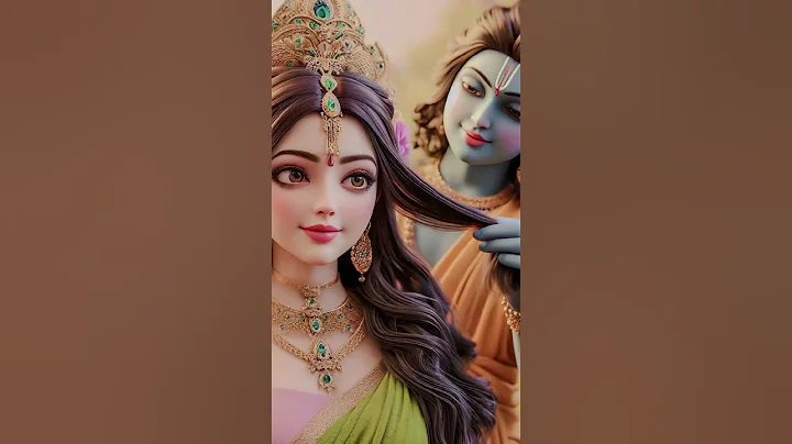 "Radha Krishna Love Mystery 💫 | A Divine Love Beyond Time | #krishnlila821"