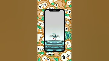 Shiny #Rowlet evolves into... #dartrix #pokemongo #owl #communityday #grass #flying #bird