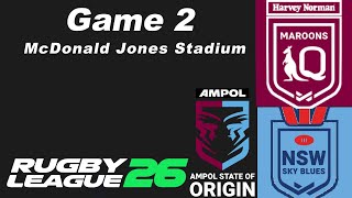 NRL_SIM_SPORTS State of Origin Womans game 2