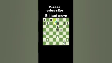 Brilliant move#chess #chessmaster #chesslover #chesslife #chesspuzzle #checkmate #chesstime
